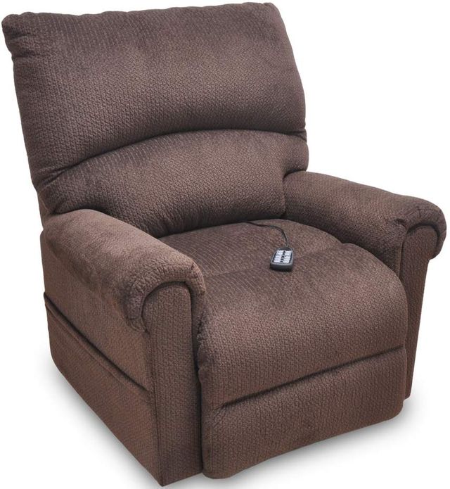 Franklin™ Independence Bauer Chocolate Large 2 Motor Power Lift Recliner-0