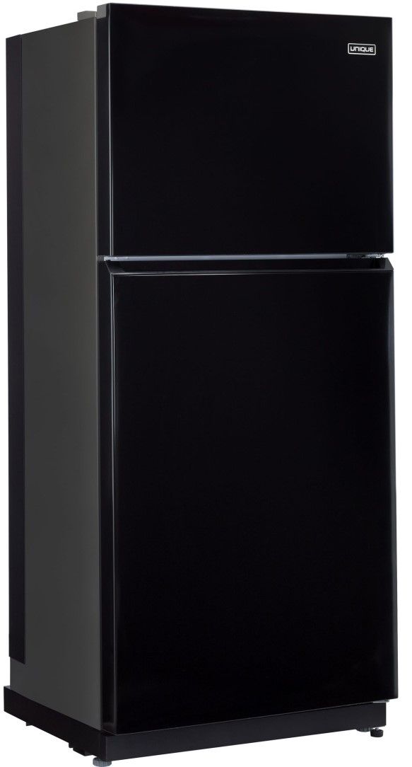 Unique® Appliances Off-Grid 19.0 Cu. Ft. Black Top Freezer Refrigerator With Propane