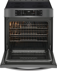 Frigidaire Gallery® 30" Smudge-Proof® Black Stainless Steel Freestanding Induction Range 1