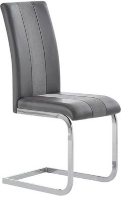 Global Furniture Grey/Silver Dining Side Chair