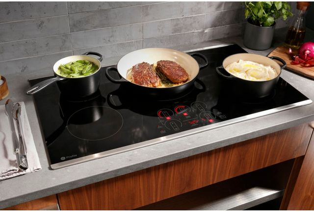 GE Profile™ 36" Black Induction Cooktop 9