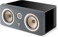 Focal® Black High Gloss/Gray Matte Center Channel Speaker 