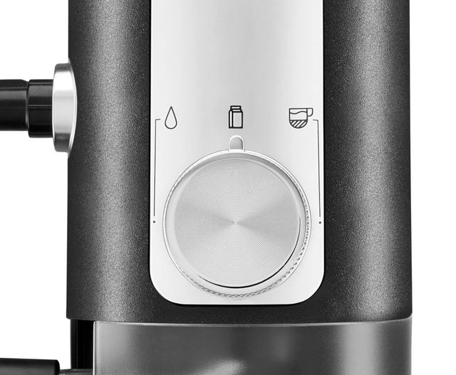 KitchenAid® Matte Charcoal Grey Automatic Milk Frother Attachment 1