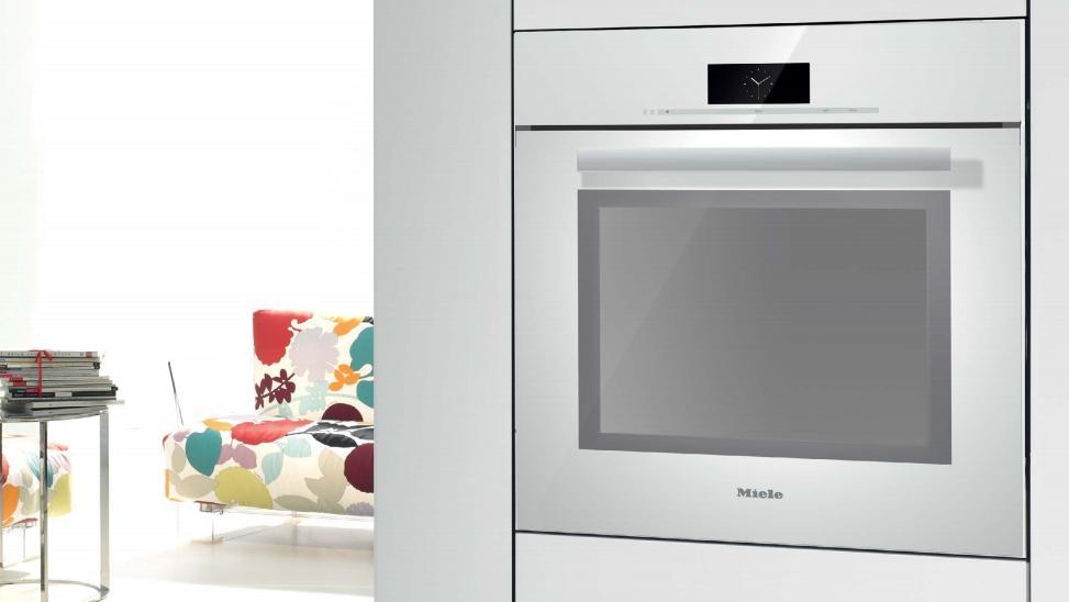 miele white wall oven