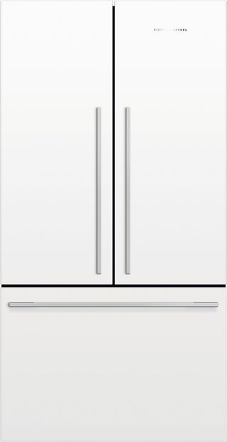 Fisher & Paykel Series 7 20.1 Cu. Ft. White Counter Depth French Door Refrigerator