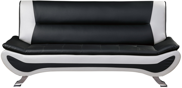 Homelegance® Veloce Black/White Sofa 1