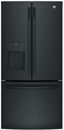 GE® Series 23.8 Cu. Ft. Stainless Steel French Door Refrigerator-GFE24JSKSS