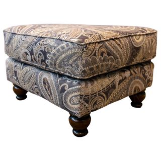 Fusion Furniture Capernicus Cobblestone Accent Ottoman