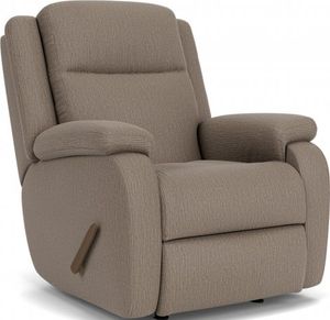 Flexsteel Marley 000000735615 Casual Power Recliner with Power Headrest &  Power Adjustable Lumbar Support, Goods Furniture