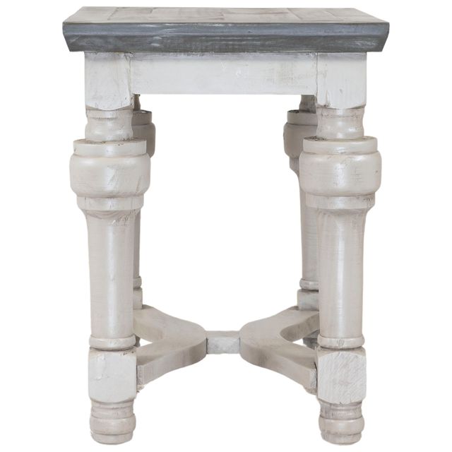 Rustic Imports Laurel Chairside Table-2