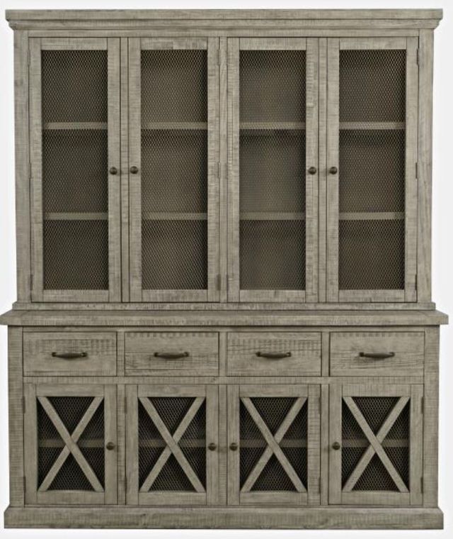 Jofran Inc. Telluride Driftwood Hutch with Touch Light 0