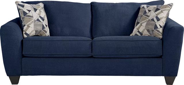 Sandia Heights Blue Sofa, Loveseat, and Accent Recliner Set-3