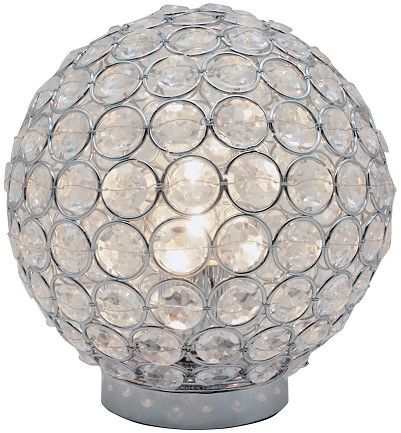 Crown Mark Crystal Globe Table Lamp | Fred's Furniture Co & Mattress ...