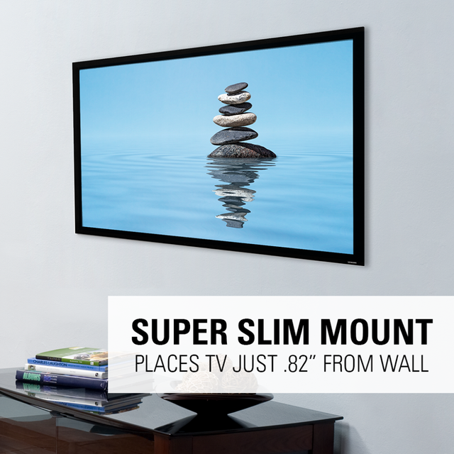Sanus® Black Super Slim Tilting Wall Mount 6