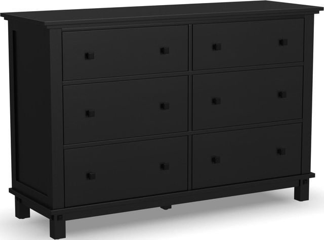 homestyles® Oak Park 3-Piece Black Queen Panel Bedroom Set-2