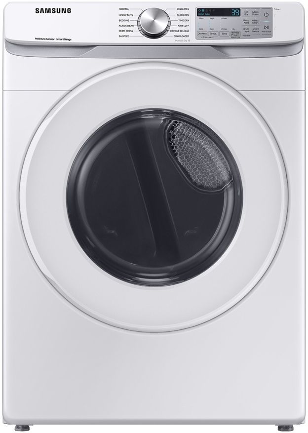 Samsung 7.5 Cu. Ft. White Front Load Electric Dryer