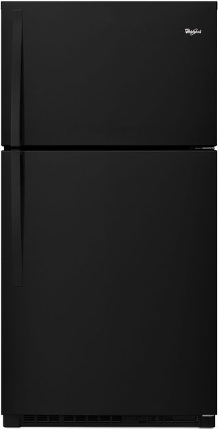 Whirlpool® 21.3 Cu. Ft. Top Freezer Refrigerator-Black