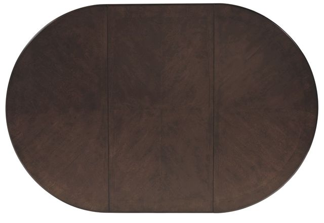 Signature Design by Ashley® Adinton Reddish Brown Oval Dining Room Extension Table-3