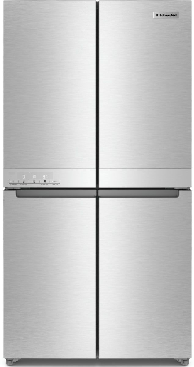 Maxx Ice 15 in. 3 Cu. ft. Wide Indoor Undercounter Mini Refrigerator in Stainless Steel Without Freezer with Storage, Silver