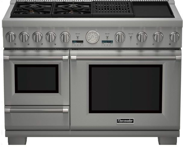 Thermador® Professional Series Pro Grand® 48" Pro Style Dual Fuel Range 0