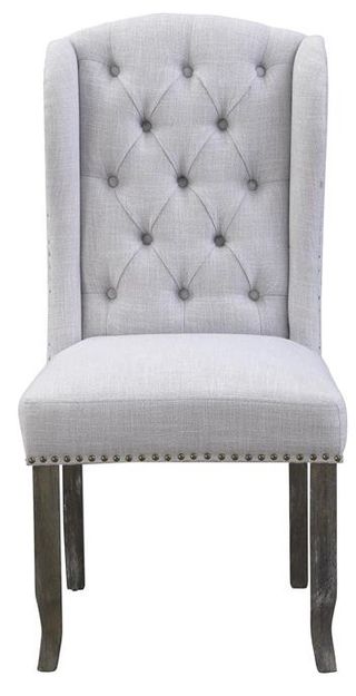 Coast To Coast Accents™ 2 Pieces Silvery Grey Accent Dining Chairs