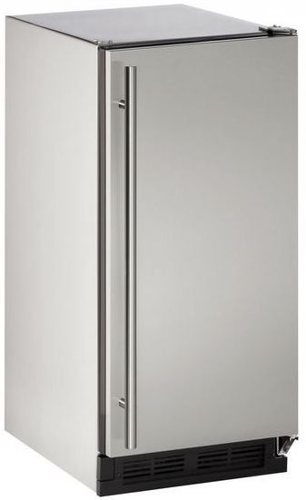 U-Line Outdoor Series 15" Outdoor Clear Ice Machine-Stainless Steel