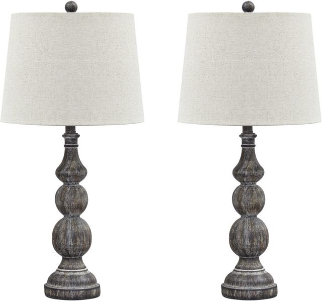 Ensemble de 2 lampes de table Mair, noir antique, de Signature Design by Ashley®