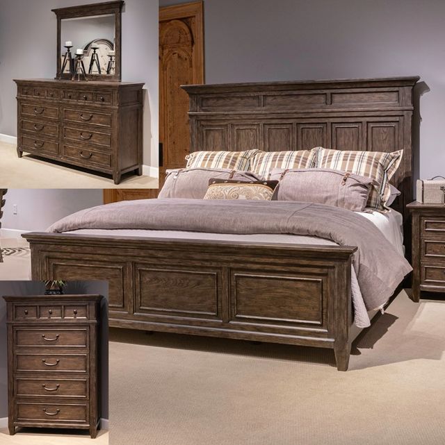 Saddle Queen Bedroom Set