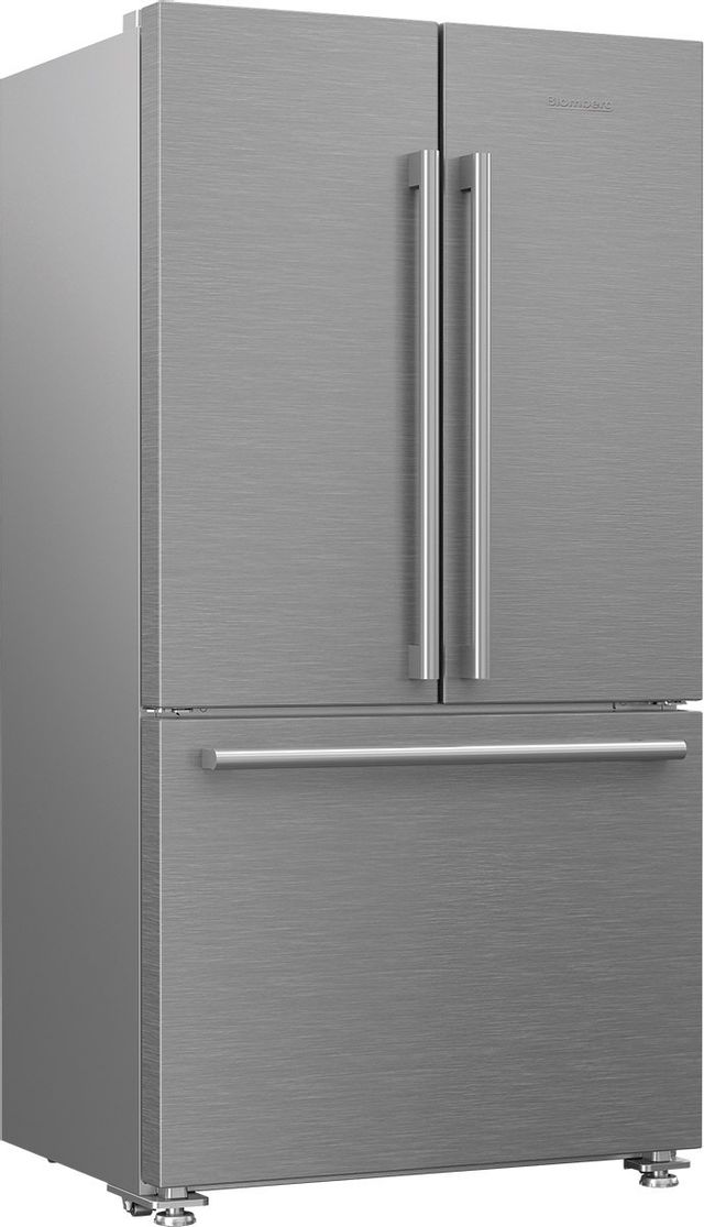 Blomberg® 19.9 Cu. Ft. Fingerprint Resistant Stainless Steel Counter Depth French Door Refrigerator 1