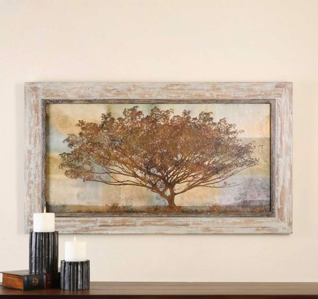 Uttermost® Autumn Radiance Sepia Framed Art-1