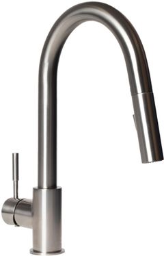 ZLINE Gemini Brushed Nickel Pull Down Kitchen Faucet