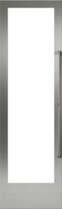 Gaggenau 24" Stainless Steel Frame Refrigerator Door Panel with Handle