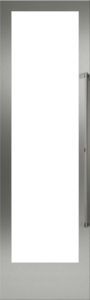 Gaggenau 24" Stainless Steel Frame Refrigerator Door Panel with Handle-0