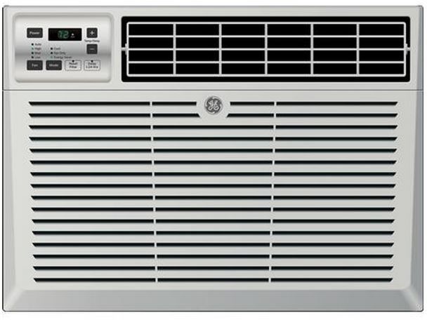 GE Window Mount Air Conditioner-Gray