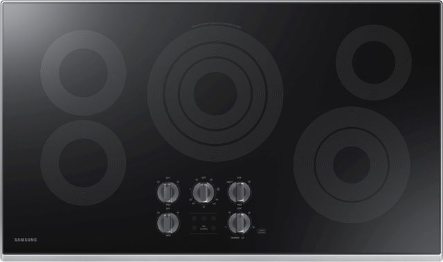 Samsung 36" Stainless Steel Electric Cooktop 5