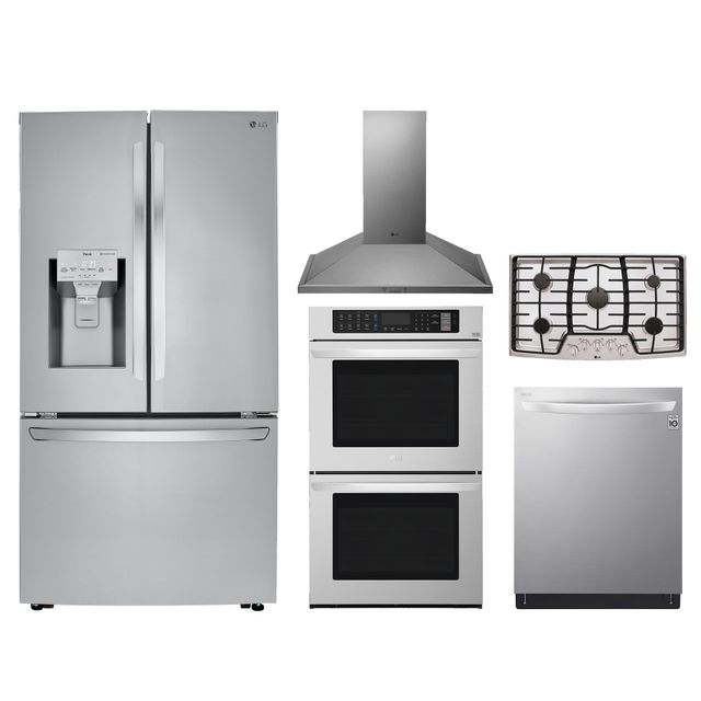 LG 5 Piece Stainless Steel Kitchen Package