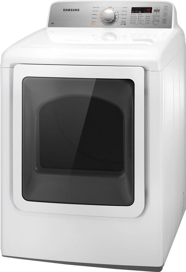 Samsung 7.3 Cu. Ft. White Electric Dryer 4
