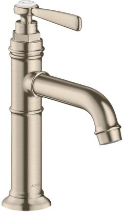 AXOR Montreux Brushed Nickel Single-Hole Faucet 100, 1.2 GPM