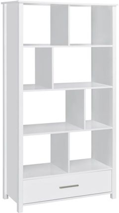 Coaster® Dylan High Gloss White Bookcase