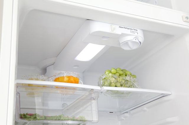 Crosley® 20.8 Cu. Ft. Stainless Look Freestanding Top Freezer Refrigerator 3