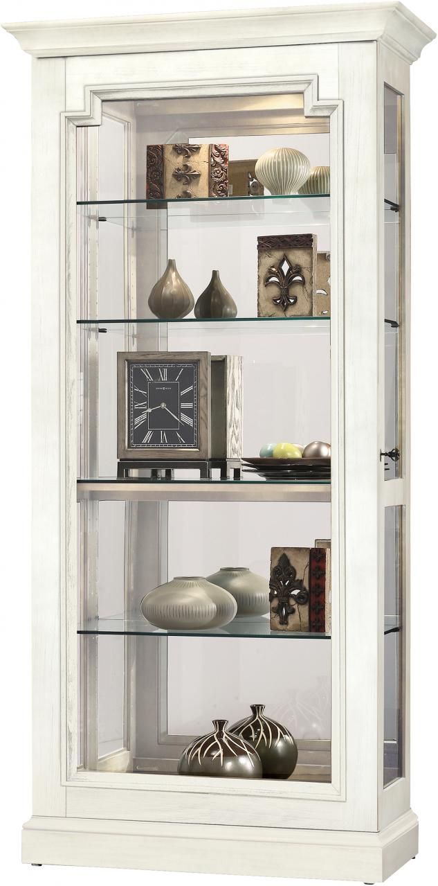 Howard Miller® Caden IV Aged Linen Curio Cabinet