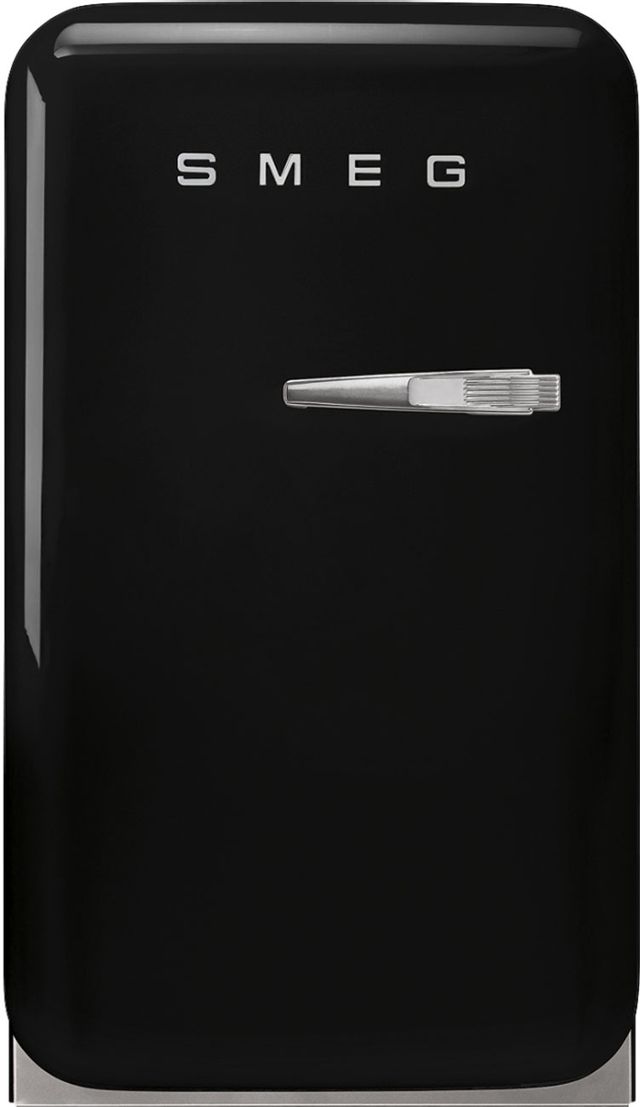Smeg 50's Retro Style 1.3 Cu. Ft. Black Compact Refrigerator-0