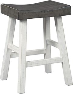 Signature Design by Ashley® Glosco Brown Gray/Antique White Counter Stool