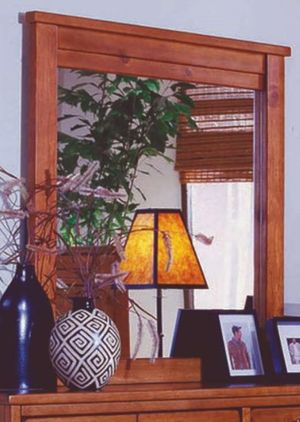 Progressive® Furniture Diego Cinnamon Pine Mirror