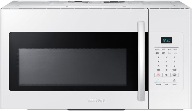 Samsung 1.6 Cu. Ft. White Over The Range Microwave