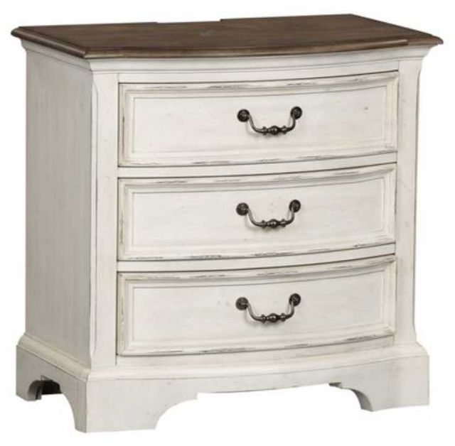 Liberty Abbey Road Porcelain White Nightstand