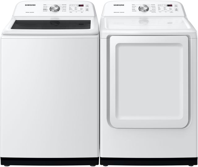 Samsung 5100 Series 7.4 Cu. Ft. White Front Load Electric Dryer 23