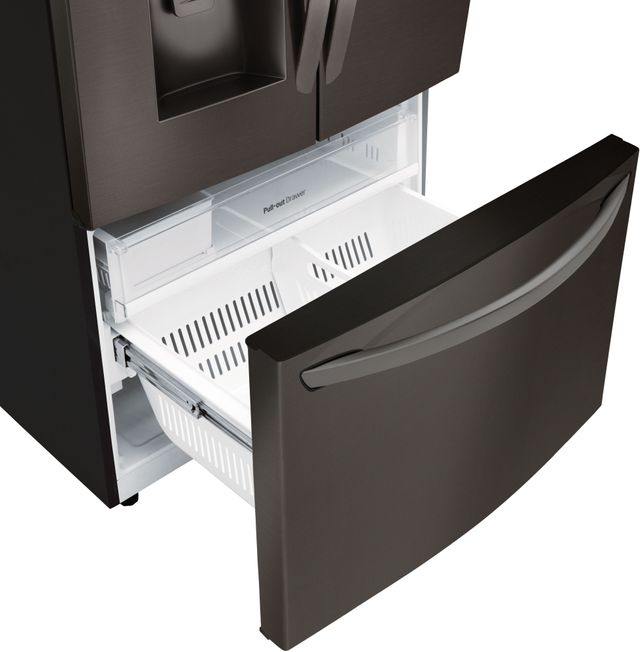 Réfrigérateur à portes françaises de 36 po LG® de 27,9 pi³ - Acier inoxydable noir 4