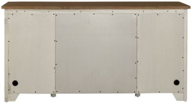 Liberty Farmhouse Reimagined Door Credenza - White