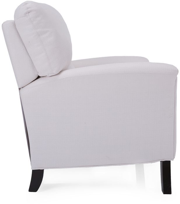 Decor-Rest® Furniture LTD 2450 White Push Back Recliner Chair 1